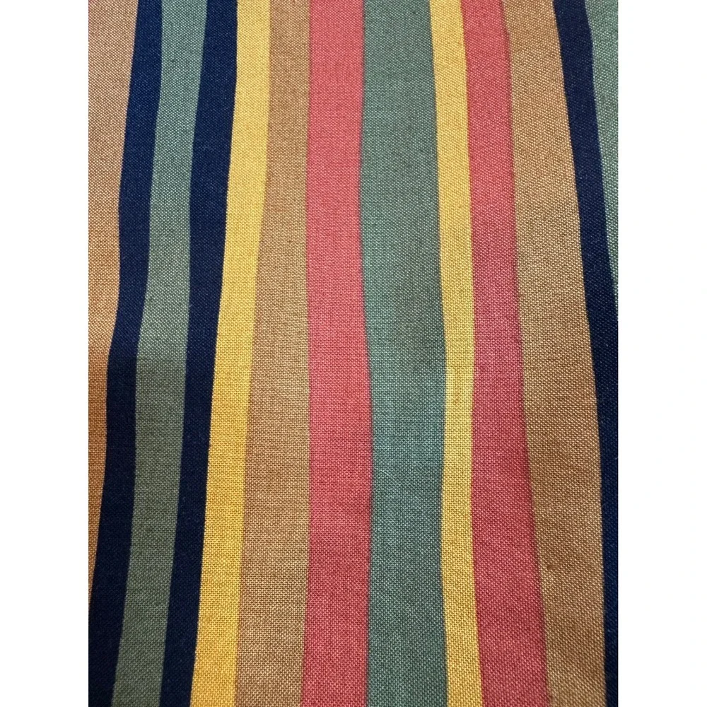 Goldtones Fabric Bundle 3.55 Yards Total Stripes Orange Leaf Geometric Cotton‎